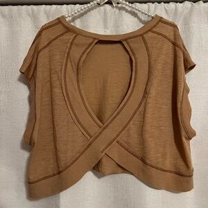 Free People by FP Movement My Tee Time Open Back T-Shirt